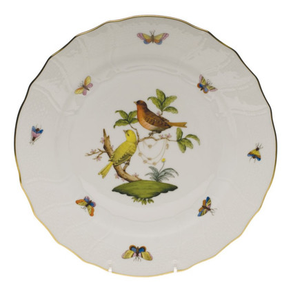 Herend Rothschild Bird Dinner Plate - Motif 06 10.5 inch D