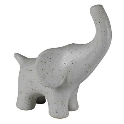 Homart Ceramic Elephant White