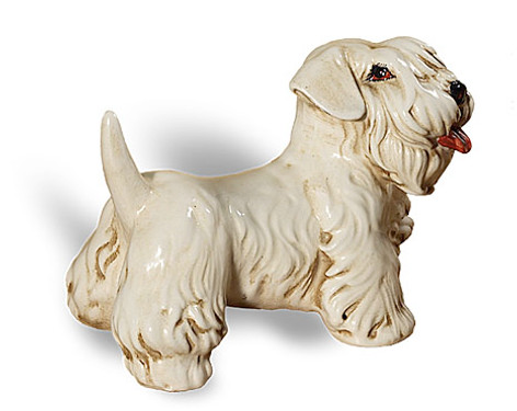 Intrada Italy Mini Sealyham Terrier Dog Statue