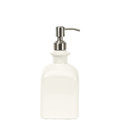 Jan Barboglio Cer Mica Blanca Soap Pump