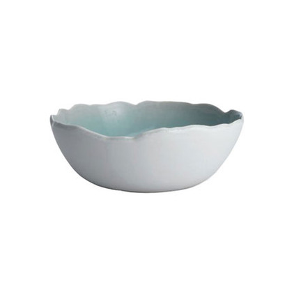 Jars Ceramics Plume Ocean Blue Fruit Bowl 6X2.6