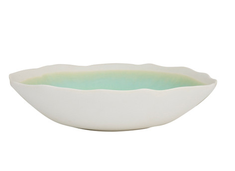 Jars Plume Vert Precieux Soup Plate 7.87