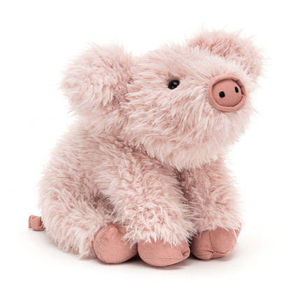 Jellycat Curvie Pig Plush Toy