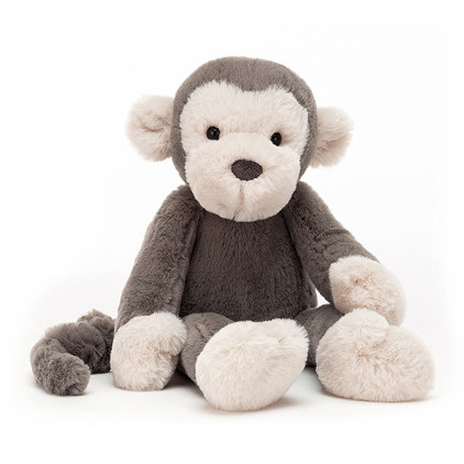 Jellycat Snugglet Brodie Monkey Medium Plush Toy