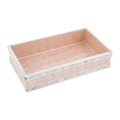 Julia Knight Classic 9" Guest Towel Tray Pink Ice