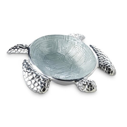 Julia Knight Sea Turtle 10" Bowl Hydrangea