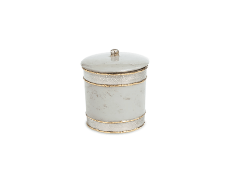 Julia Knight Cascade 5.5" Covered Canister Mist