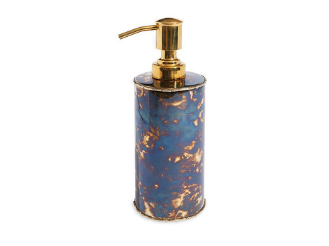 Julia Knight Cascade 7.5" Soap/Lotion Dispenser Rainbow Bronze