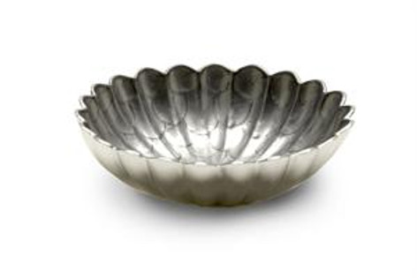 Julia Knight Peony 12" Round Bowl - Platinum