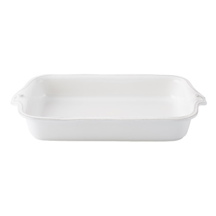 Juliska Bakeware Berry and Thread Rectangular Baker - Whitewash