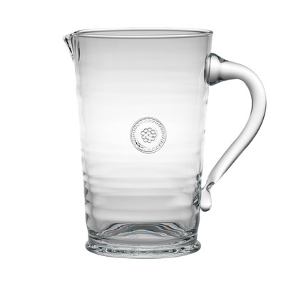 Juliska Berry and Thread Glassware Pitcher Clear