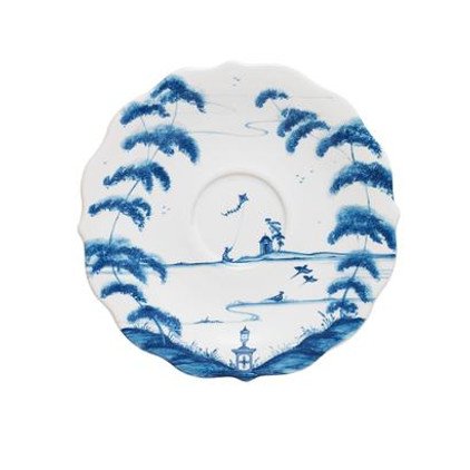 Juliska Country Estate Saucer Garden Follies Delft Blue