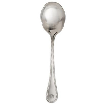 Juliska Dinnerware Berry and Thread Sugar Spoon - Bright Satin