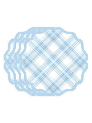 Juliska Tartan Chambray Placemat Set/4