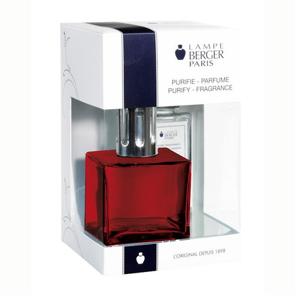 Lampe Berger Cube Fragrance Lamp Gift Set Red