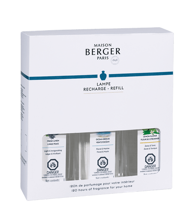 Lampe Berger Fresh Trio Pack