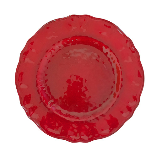 Le Cadeaux Garnet Dinner Plate