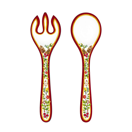 Le Cadeaux Noel Salad Servers