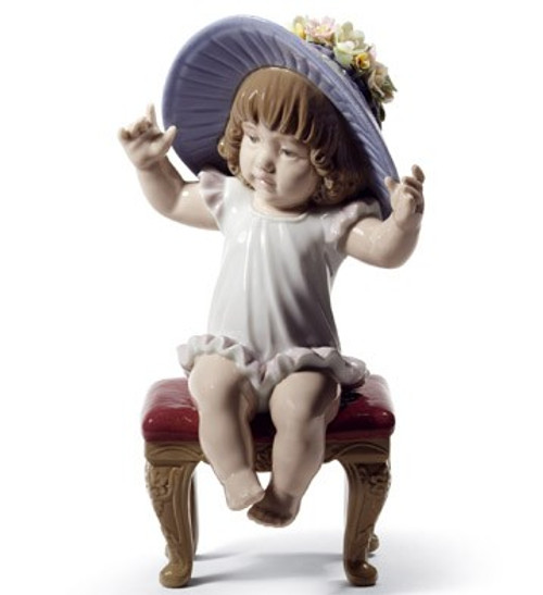 Lladro Dress Up Time! Porcelain Figurine