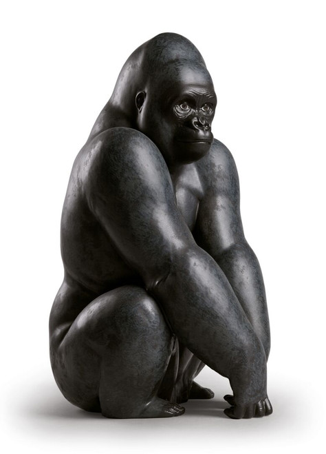 Lladro Gorilla Figure