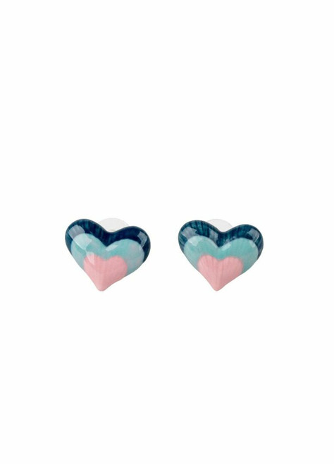 Lladro Rainbow Stud Earrings