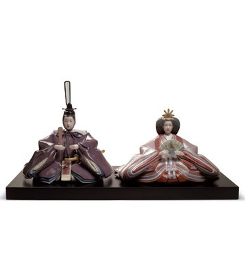 Lladro Hina Dolls Festival Porcelain Figurine