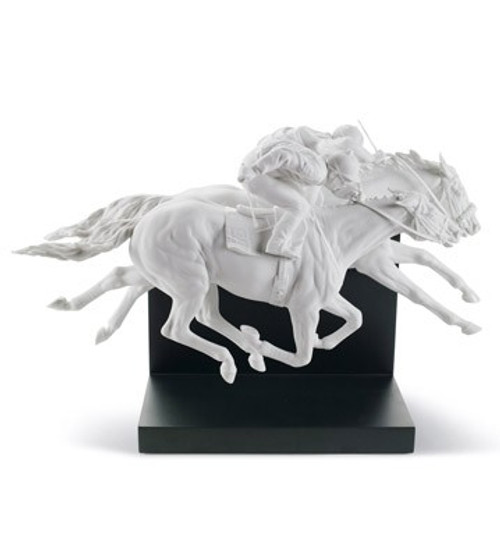 Lladro Horse Race Porcelain Figurine