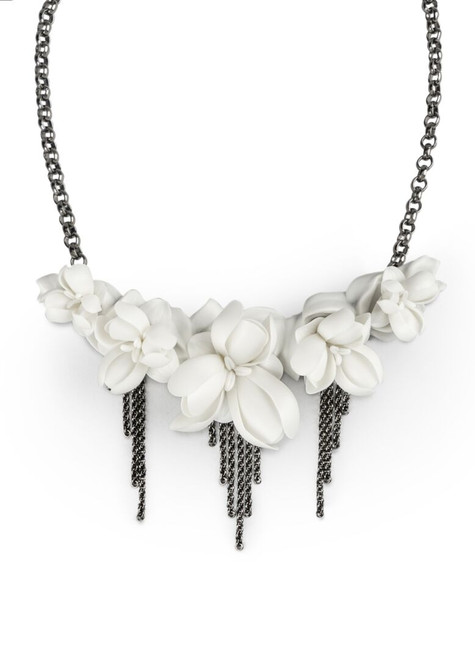 Lladro Orchid Necklace