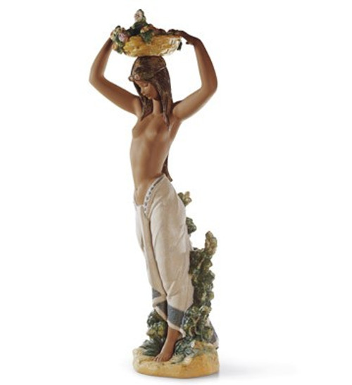 Lladro Native Porcelain Figurine