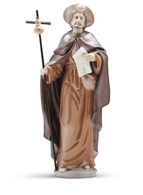 Lladro Saint James The Pilgrim Figure