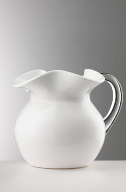 Mario Luca Giusti Maria Acrylic Pitcher White