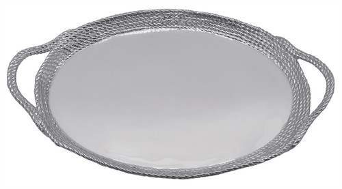 Mariposa Rope Oval Cocktail Tray