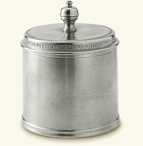 Match Italian Pewter Canister Small