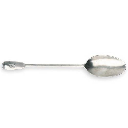 Match Italian Pewter Antique Serving Spoon