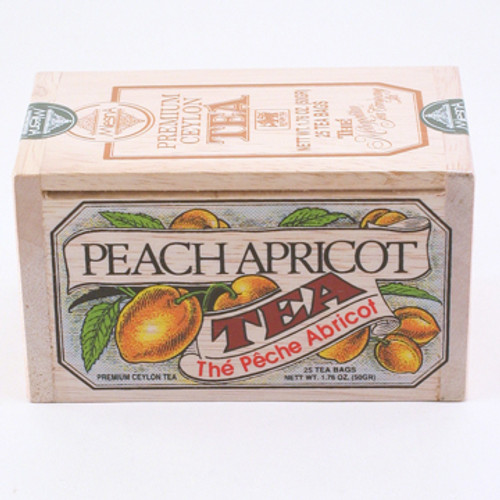 Metropolitan Tea Company Peach and Apricot Premium Ceylon Tea - 25 Tea Bags