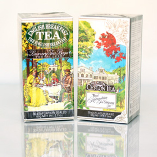 Metropolitan Tea Company English Breakfast 30 Foil Wrapped Tea Bags