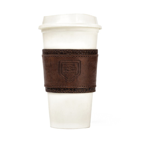 Mission Mercantile Theodore Leather Coffee Sleeve