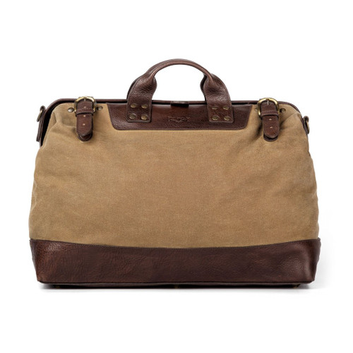 Mission Mercantile Benjamin Leather Toiletry Bag | Luxury Toiletry Bag Walnut