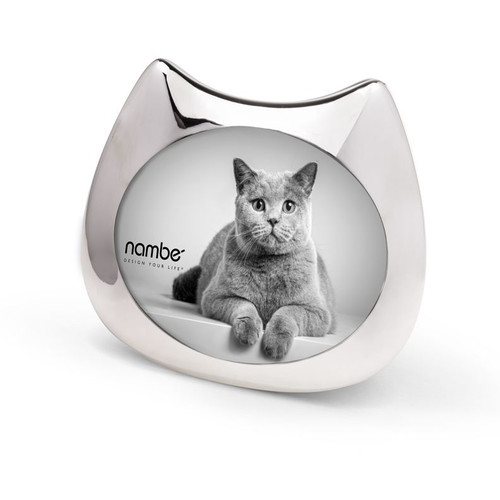 Nambe Pet Collection Cat Frame 3 X 5