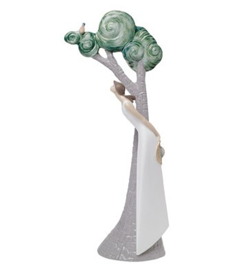 Nao by Lladro Porcelain "Song in the trees" Figurine