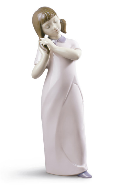 Nao by Lladro My pigtails Figure