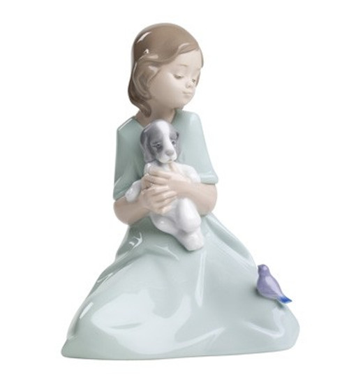 Nao by Lladro Porcelain "My little companions" Figurine