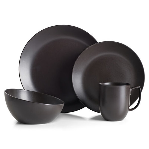 Nambe Orbit 4 Piece Place Setting Celestial Black