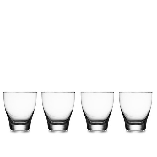 Nambe Vie Double Old Fashioned Glasses Set of 4