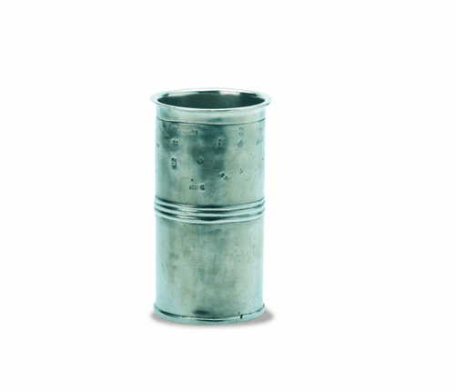 Match Italian Pewter Glass Canister Extra Large - Distinctive Decor