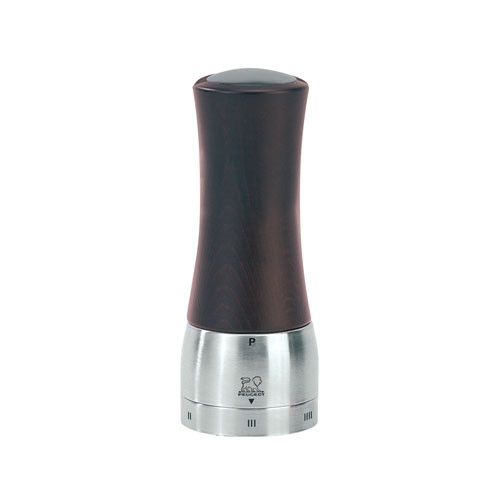 Peugeot Madras Stainless Chocolate Pepper Mill 6.3"