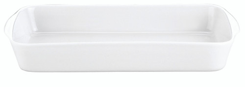 Pillivuyt Teck Oval Platter White -  14 X 10