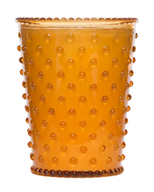 Simpatico Home 16 Ounce Hobnail Candle - Pumpkin & Clove (No. 28)