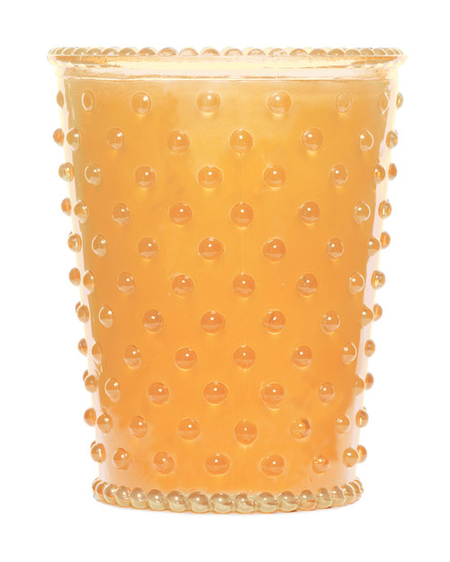Simpatico Hobnail Glass Candle Orange Blossom (No. 87)