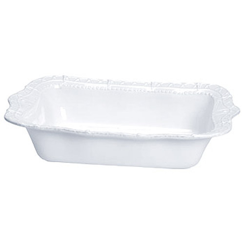 Skyros Designs Historia Medium Rectangular Baker - Paper White